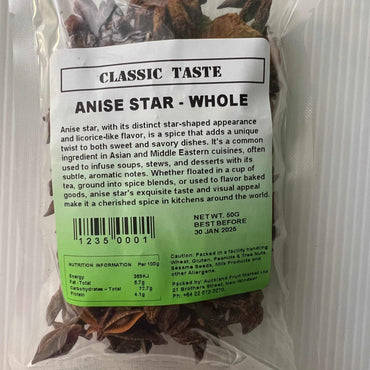 Anise Star Whole Classic Taste 50g#