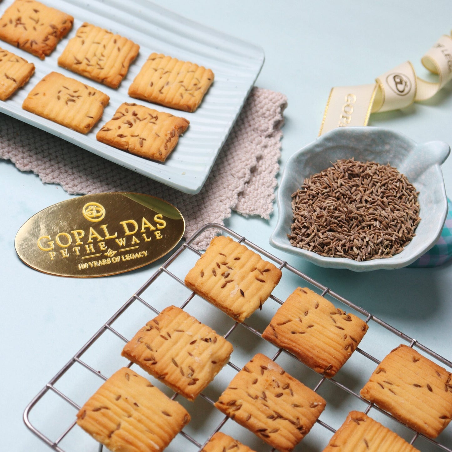 Nanki Ajwain Cookies - 350 gm